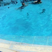 A la piscine